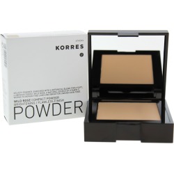 Korres 0.33oz Wild Rose Compact Powder