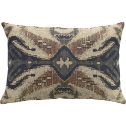 Global Ikat Linen Pillow