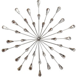Stratton Home Decor Acrylic Bling Burst Wall Decor