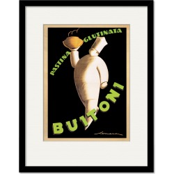 Courtside Market Wall Decor Buitoni 1928 Gallery Framed Art Print