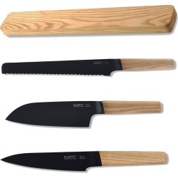 BergHOFF Ron 4 Piece Wood Handle Knife Set