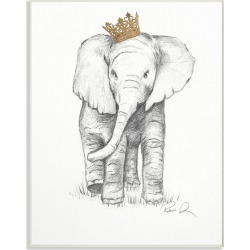 Stupell Elephant Royalty
