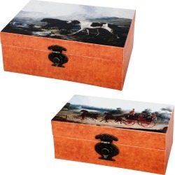 A&B Home Set of 2 Boxes