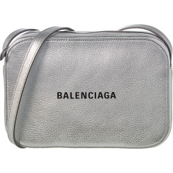Balenciaga Metallic Everyday XS Leather Camera Bag