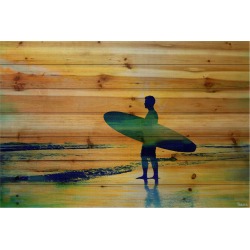 Surf at Dusk by Parvez Taj