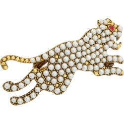 Gucci Panther Double Finger Ring