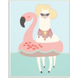 The Kids Room by Stupell Cartoon Glam Llama found on Bargain Bro from Gilt City for USD $22.79