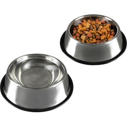 Petmaker Petmaker Set of 2 Stainless Steel Pet Bowls