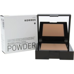 Korres 0.33oz Wild Rose Compact Powder