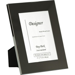 Bey-Berk Gun Metal Plated Frame