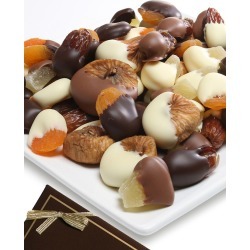 Chocolate Covered Company 1lb Mixed Belgian Chocolate Dipped Dried Fruit Assortment