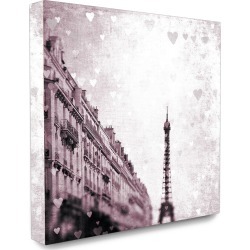 Stupell Home Decor Paris Heart Storm