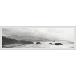 Marmont Hill Cloudy Beach Framed Print Wall Art found on Bargain Bro Philippines from Ruelala for $145.99