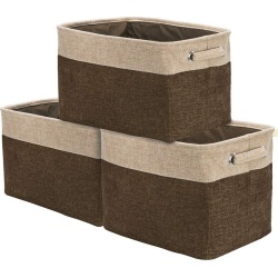 Sorbus Set of 3 Twill Storage Basket Set found on Bargain Bro from Gilt for USD $15.19