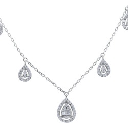 Diana M. Fine Jewelry 18K 0.53 ct. tw. Diamond Necklace found on Bargain Bro from Gilt City for USD $1,899.99
