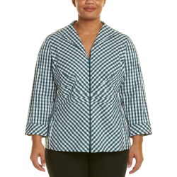 Lafayette 148 New York Plus Elaine Blouse
