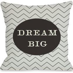 One Bella Casa "Dream Big" Decorative Pillow