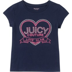 Juicy Navy Pink Heart Fashion Top