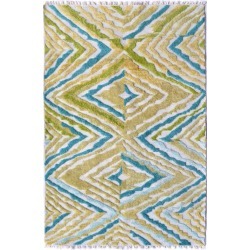 The Rug Market Andros Hand-Made Polyester Contemporary Rug