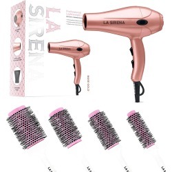 La Sirena Pastel Colors Premium Quality Lightweight 1875 Watt Professional Blowdryer Ceramic Tourmaline Hair Dryer