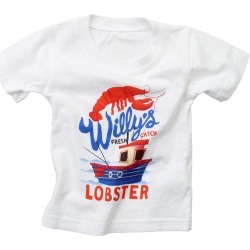 Wes Willy Willy's Lobster T-Shirt