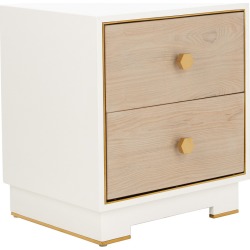 Safavieh Couture Koa 2 Drawer Side Table