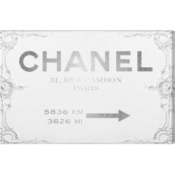 Oliver Gal Couture Sign Canvas Art