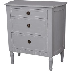East at Main's Cassidy 3 Drawer Chest Nightstand