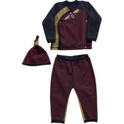 Organic The Bees Knees Kimono, Pant & Hat Set