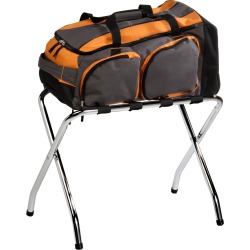Honey-Can-Do Chrome Luggage Rack