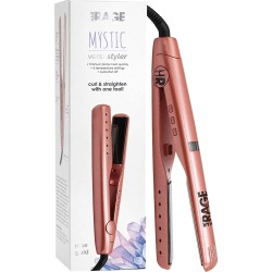 Hair Rage 2 in1 Versa Styler 1in Titanium Hair Straightener and Curler Iron