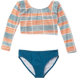 Azul Swimwear Running Lines 2pc Swim Set