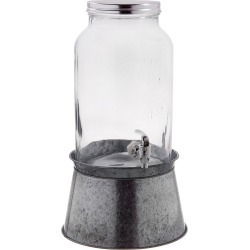 Home Essentials Del Sol 1.5gal Jug with Galvanized Stand