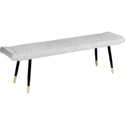 Merlin Diamond Upholstered Bench