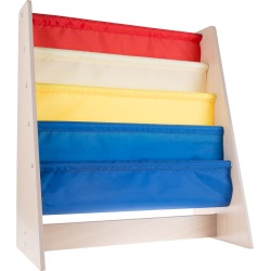 Hey! Play! Book Rack Storage Sling Bookshelf