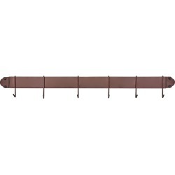 Old Dutch Oiled Bronze Bar Rack