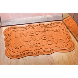 Bungalow Flooring Aqua Shield Live Laugh Love Doormat