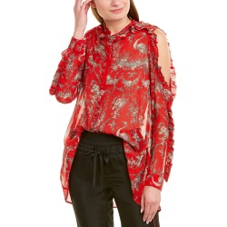 The Kooples Moonlight Silk Top