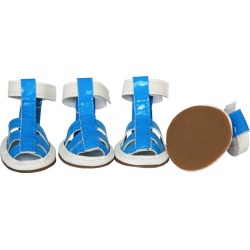 Pet Life Buckle-Supportive Waterproof Pet Sandals