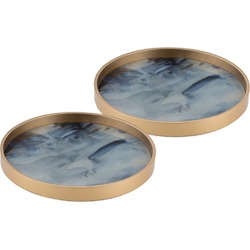 A&B Home Set of 2 Livonia Tray