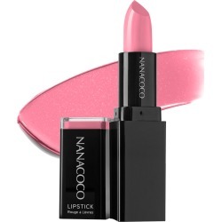 Nanacoco Women's 0.14oz Pink Hooked Satin Lipstick