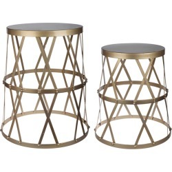 A & B Home Set of 2 Accent Tables