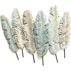 Stratton Home Decor Boho Feather Wall Decor