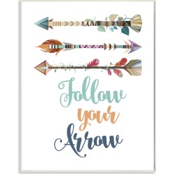 Stupell Home Decor Follow Your Arrows