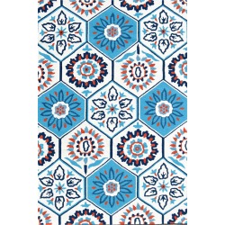 The Rug Market Tile White Rug