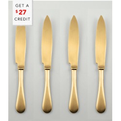 Mepra Set of 4 American Steak Knives with $27 Credit