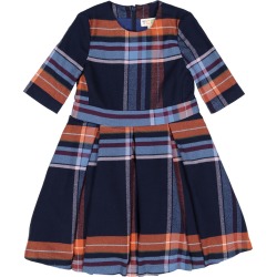 Teela NYC Ema Plaid Box Pleat Dress