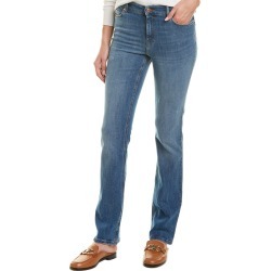 ESCADA SPORT Linda Medium Blue High-Rise Slim Leg