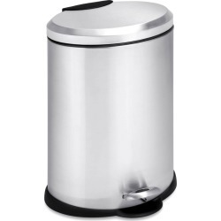 Honey-Can-Do Oval Step Trash Can