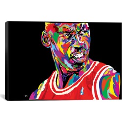 iCanvas Jordan Portrait by Technodrome1